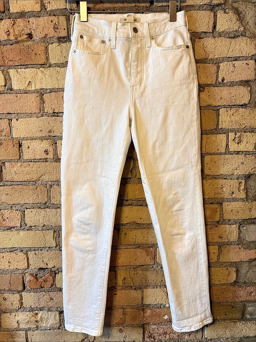 Madewell The Perfect Vintage Jean in white